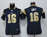 Women Limited Nike St. Louis Rams #16 Jared Goff Navy Blue Team Color Stitched NFL Jersey,baseball caps,new era cap wholesale,wholesale hats